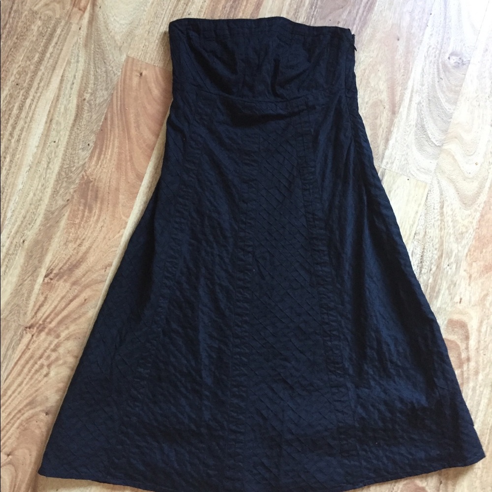 Gap Black Strapless Dress